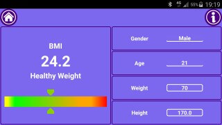 Mobile Fit Mark - Fitness Calculator Body Mass Index