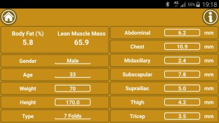 Mobile Fit Mark - Fitness Calculator Body Fat Calculator